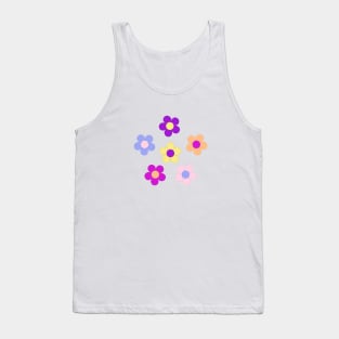 Flower Power Design Tank Top